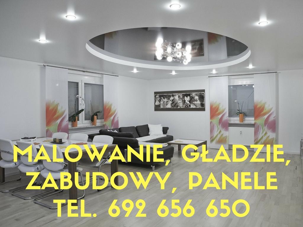 Malowanie, gładzie, zabudowy, panele, Łódź, łódzkie