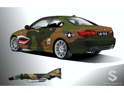 BMW E92 jako F4 Phantom - projekt na zlecenie klienta - kliknij, aby powiększyć