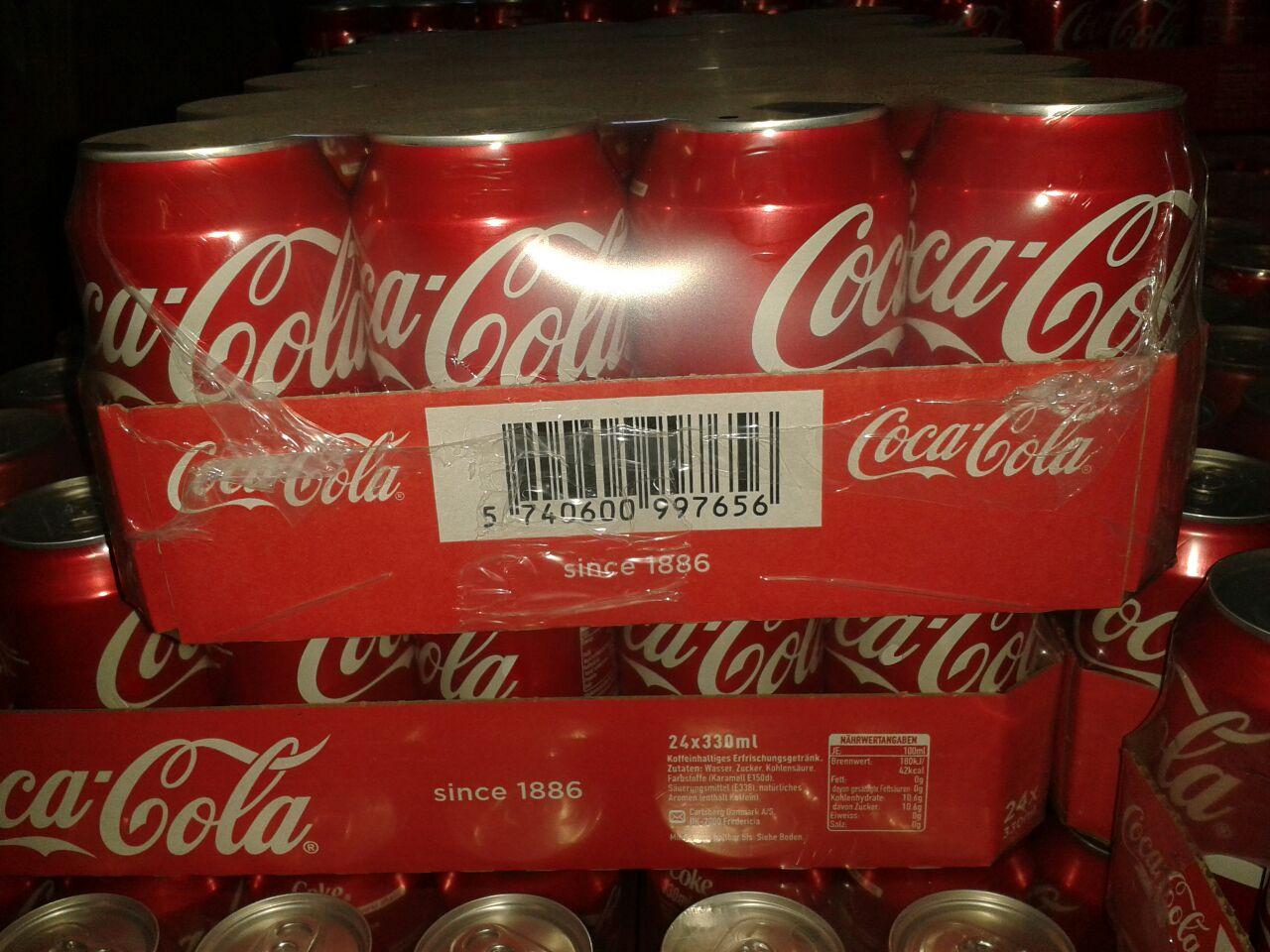 Woda toaletowa COCA - COLA 330ml na sprzedaż