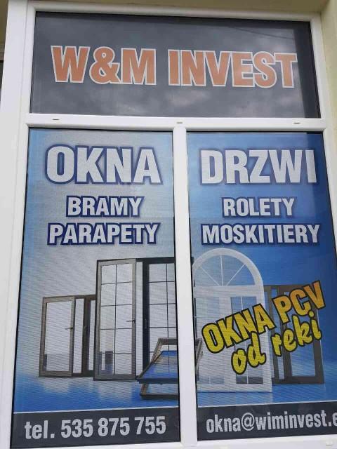 W&M Invest - witryna - okna PCV Biecz