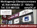 OC Audi Gdynia - Tanie Ubezpieczenie OC+AC+NNW - Multiagencja 27 Firm, Gdynia, pomorskie