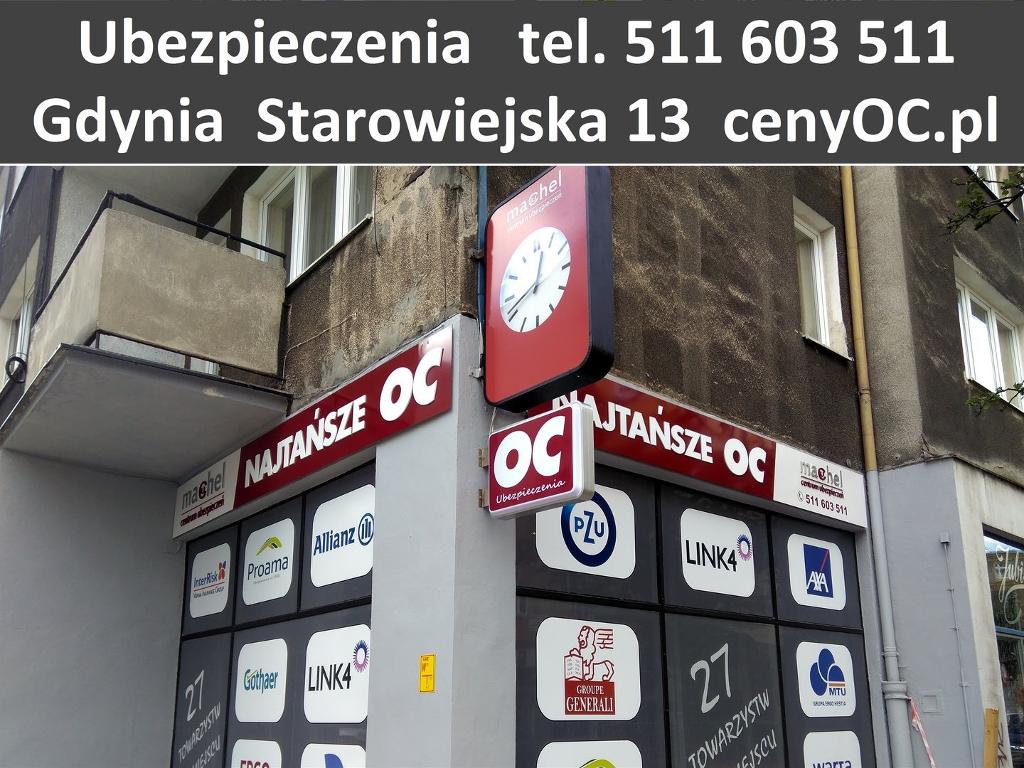 Ubezpieczenia Gdynia Starowiejska