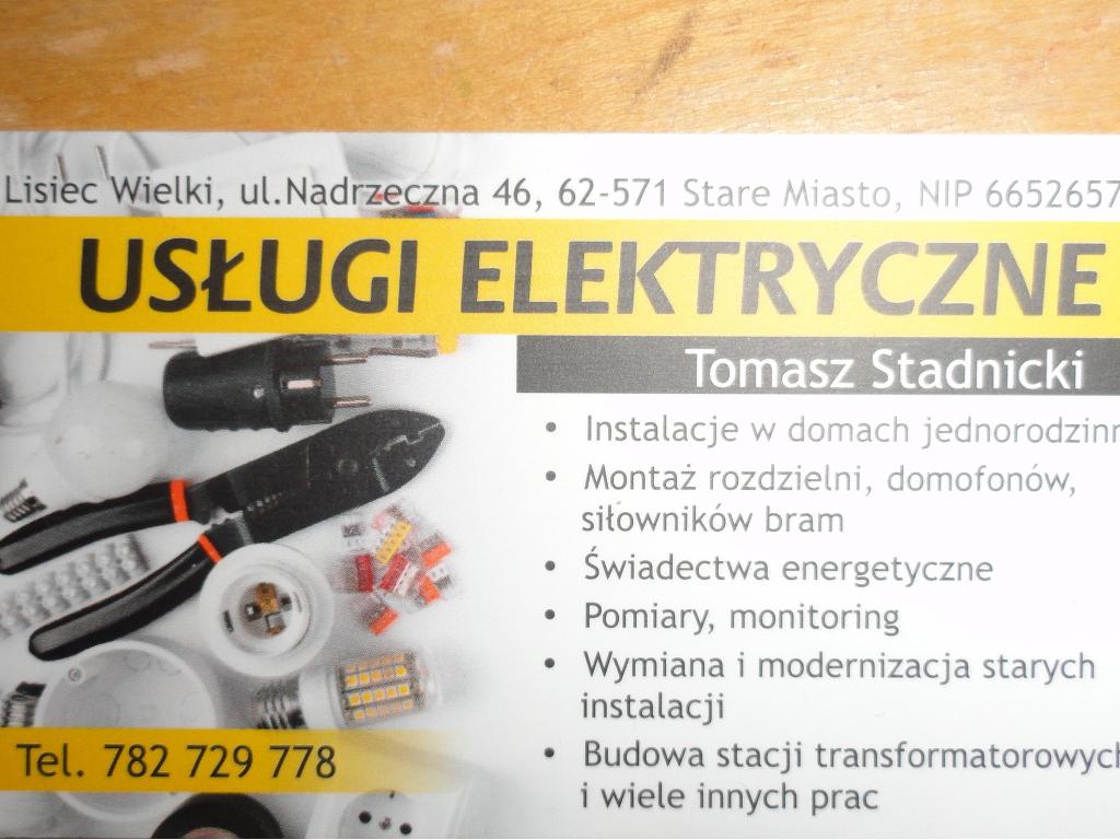 Usługi Elektryczne, Konin, poznań, września,kalisz, , wielkopolskie