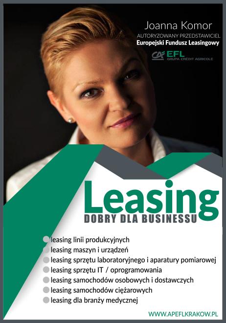 Europejski Fundusz Leasingowy leasing Kraków 