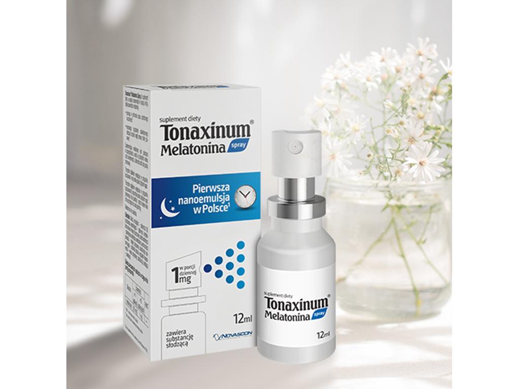 OPAKOWANIE I NAKLEJKA TONAXINUM MELATONINA SPRAY