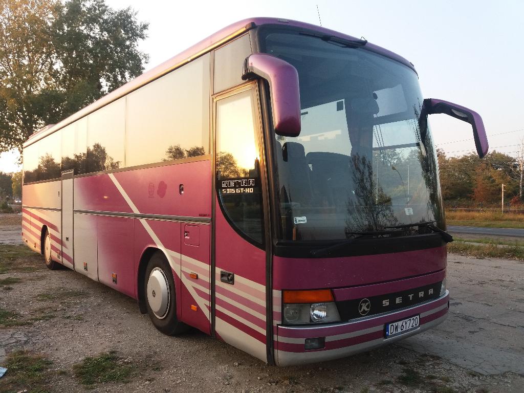 Wynajem autokarów, autobusów Wrocław, dolnośląskie