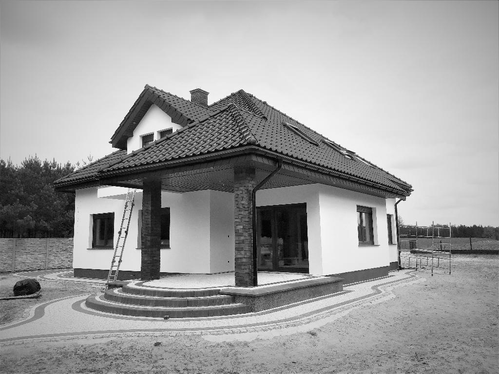 Prace budowlane: domy jednorodzinne, Biskupice Zabaryczne , wielkopolskie