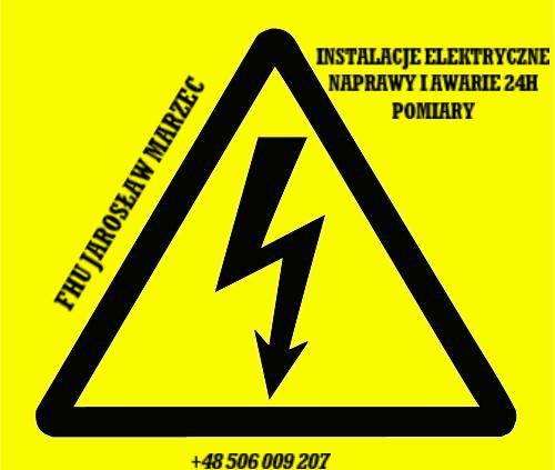 Usługi elektryczne, instalacje, awarie, pomiary, Żarów, Świdnica,Strzegom,Wałbrzych, okolice, dolnośląskie