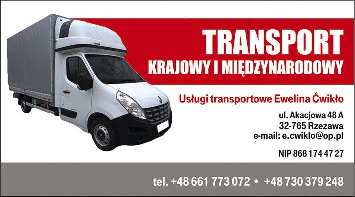 Usługi transpotowe krajowe i miedzynarodowe Przeprowadzki