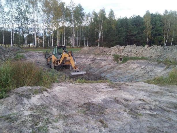 Prace ziemne, koparko-ładowarka, wynajem sprzętu budowlanego , Grodzisk Mazowiecki, mazowieckie