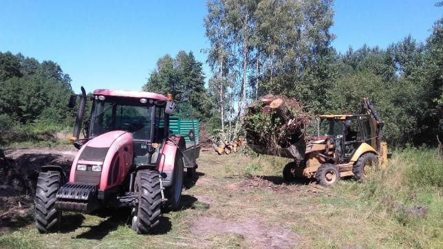 Prace ziemne, koparko-ładowarka, wynajem sprzętu budowlanego , Grodzisk Mazowiecki, mazowieckie