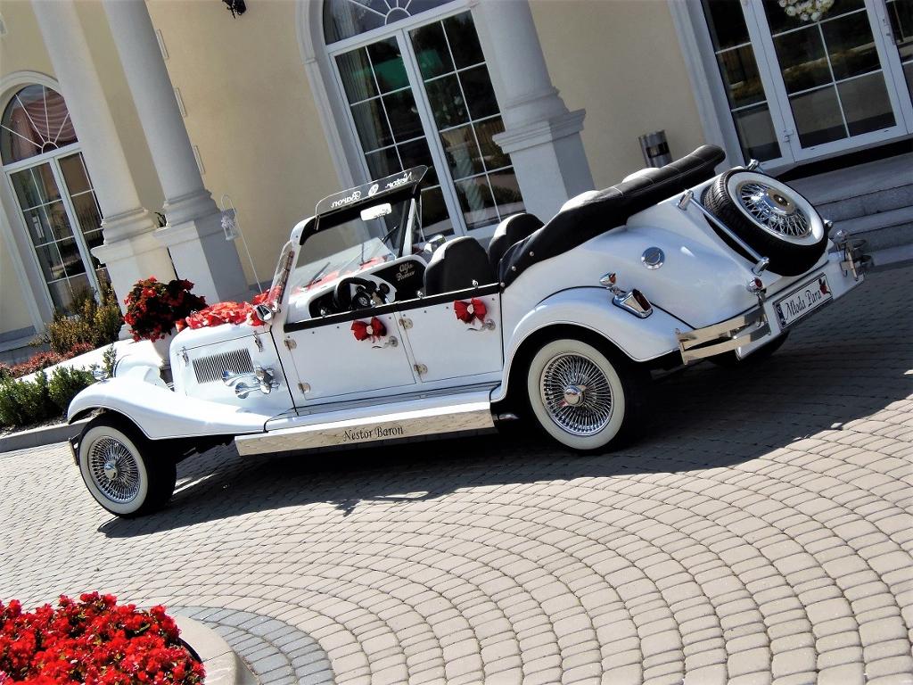 Zabytkowy Samochód limuzyna auto do wynajęcia na ślub RETRO cabrio, Lublin, lubelskie