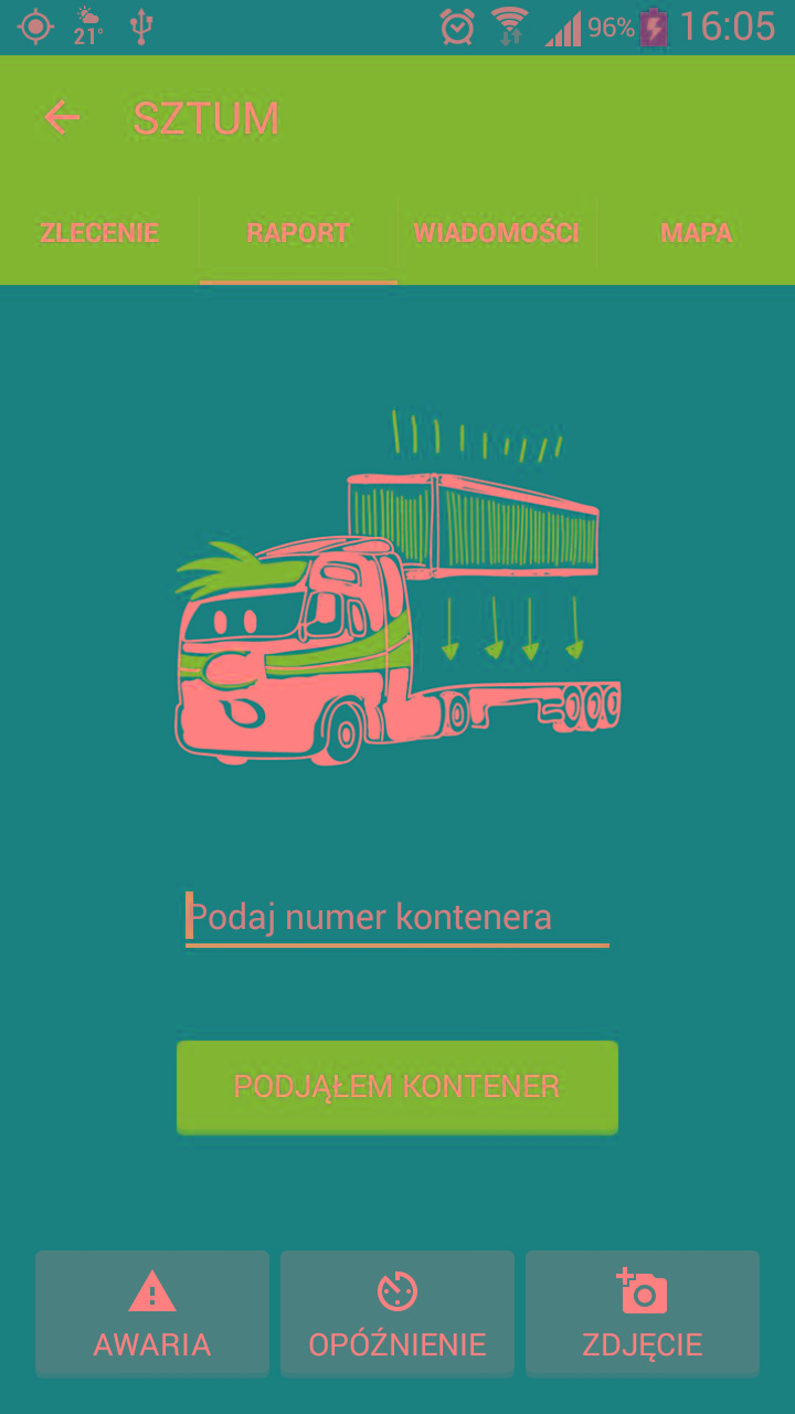 Balticon Driver - aplikacja dla kierowców ciężarówek