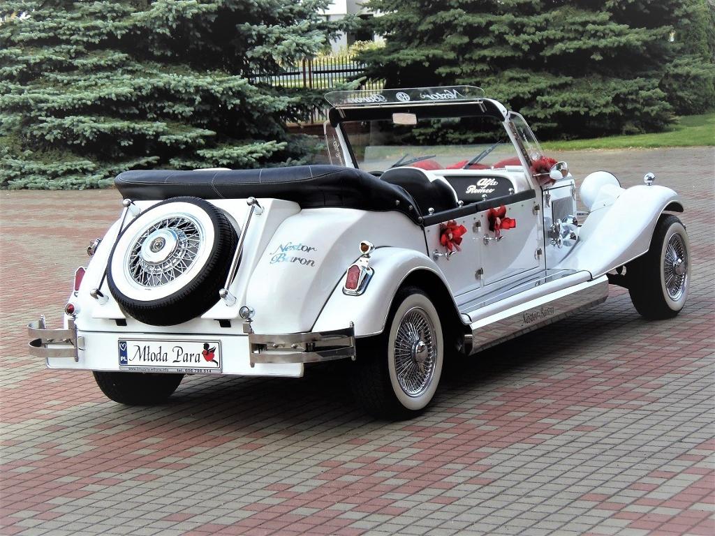 RETRO Samochody do wynajęcia na wesele Auto do ślubu Kabriolet NESTOR, Węgrów, mazowieckie