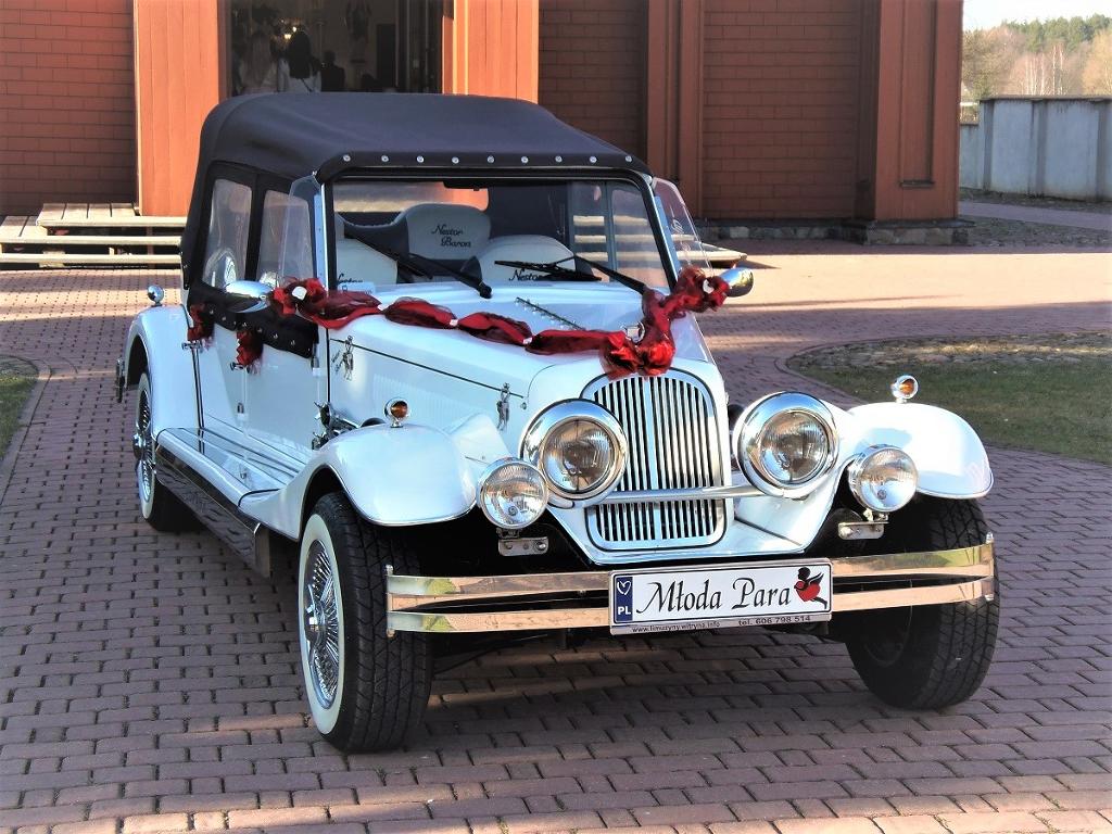 RETRO Samochody do wynajęcia na wesele Auto do ślubu Kabriolet NESTOR, Węgrów, mazowieckie