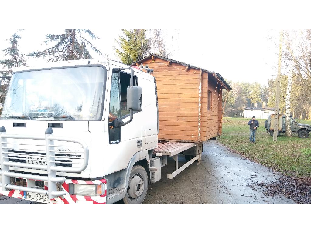 Transport domków mobilnych Angielskich Holenderskich domek przewóz , Wołomin, mazowieckie