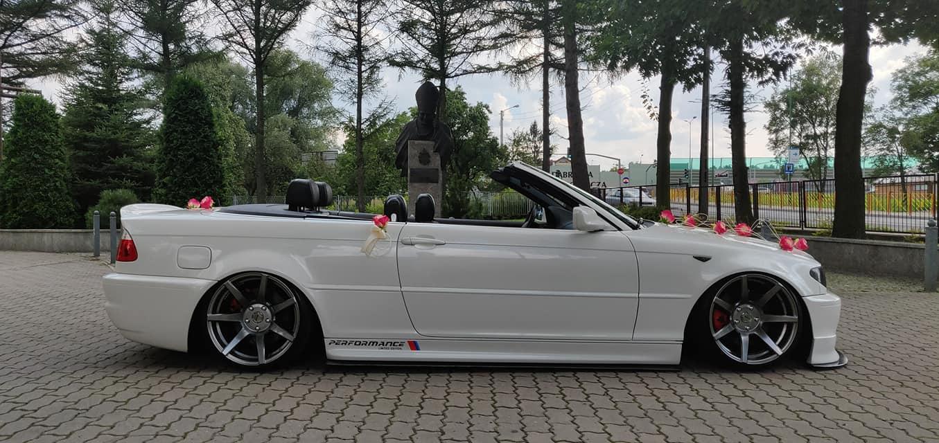 BMW CABRIO najładniejszy KABRIOLET do ślubu, małopolskie