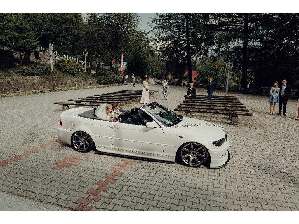 BMW CABRIO najładniejszy KABRIOLET do ślubu, śląskie