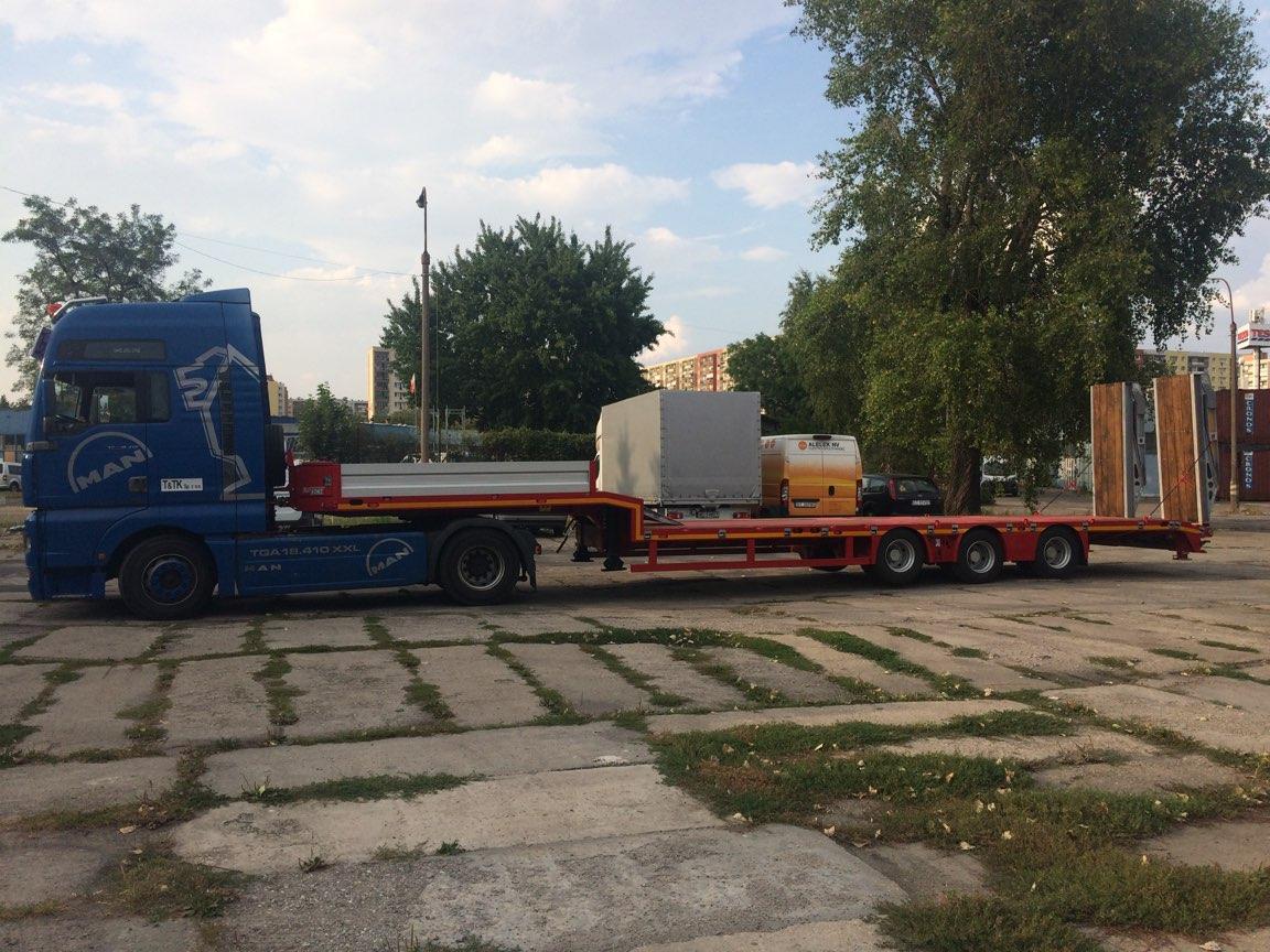 Transport ciężarowy od 2 do 24 ton oraz niskopodwozie