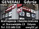 Ubezpieczenie samochodu Gdynia  -  Multiagencja + 27 Firm w Ofercie