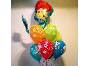Balony kolorowe gumowe z helem i nadrukiem dla dzieci mała s