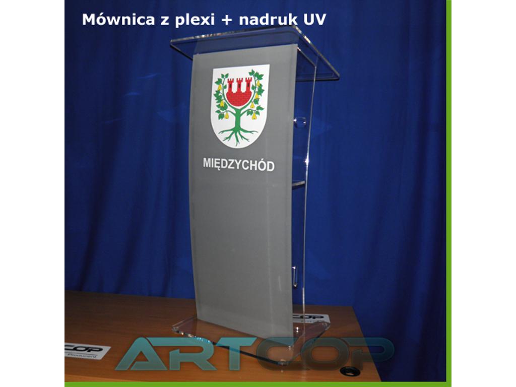 Mównica z plexi do wynajęcia - model MZPT1, Warszawa, mazowieckie