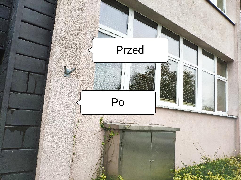 Mycie czyszczenie elewacji Bydgoszcz.