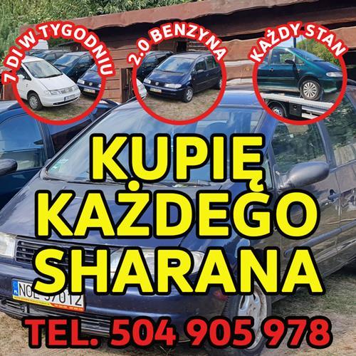 Skup VW Sharan, Każdy Kupię Sharana 2.0 Benzyna / Kupię Toyote,Kaczka,Atos,VW Golf 1.8, Warszawa, mazowieckie