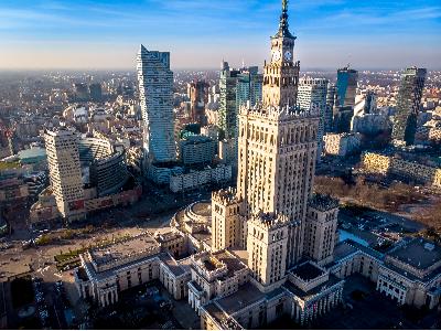 Warszawa centrum - Pałac Kultury i Nauki - kliknij, aby powiększyć