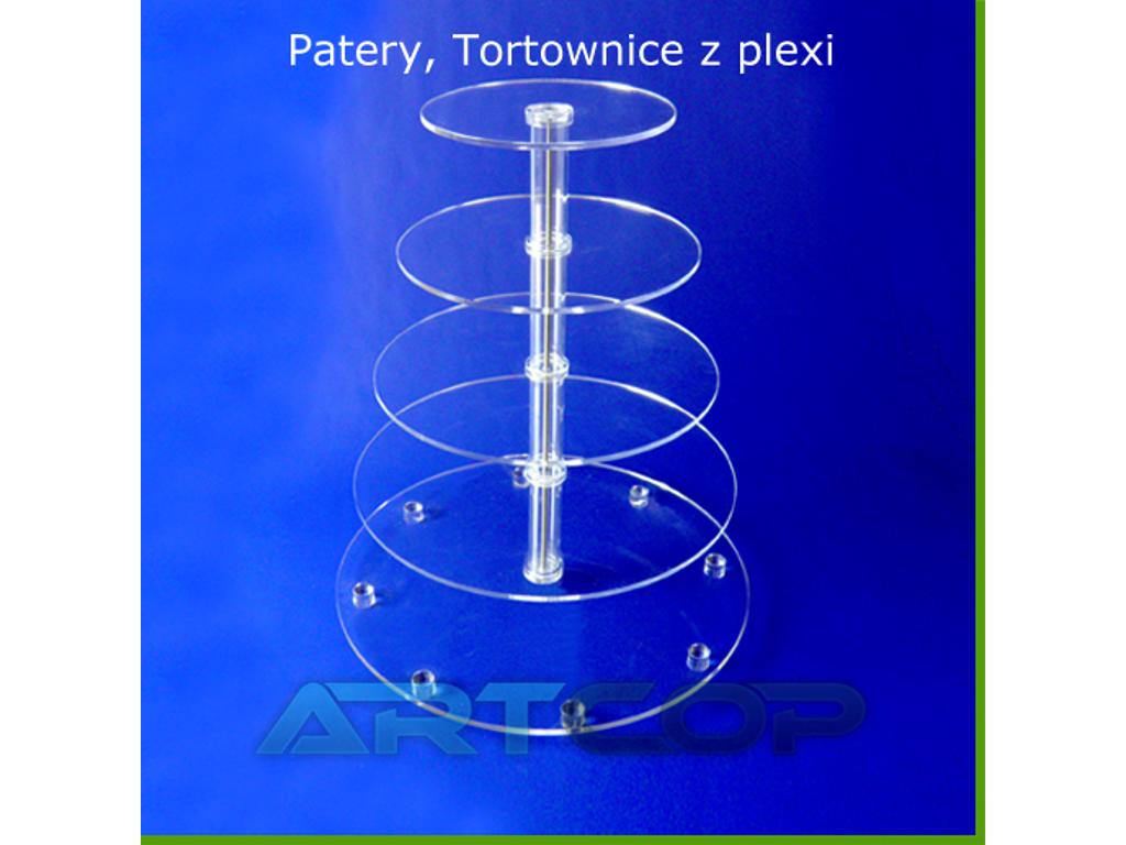 Stojak z plexi na TORT, Tortownica, Patera na muffiny babeczki ciastka, Warszawa, mazowieckie