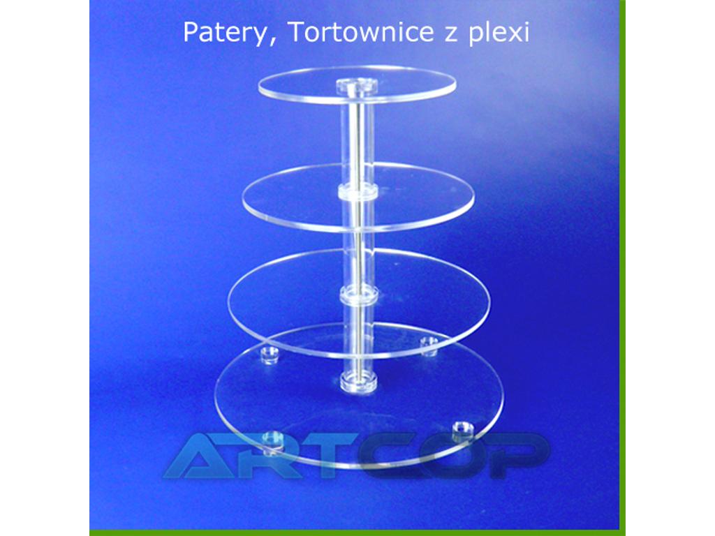 Stojak z plexi na TORT, Tortownica, Patera na muffiny babeczki ciastka, Warszawa, mazowieckie