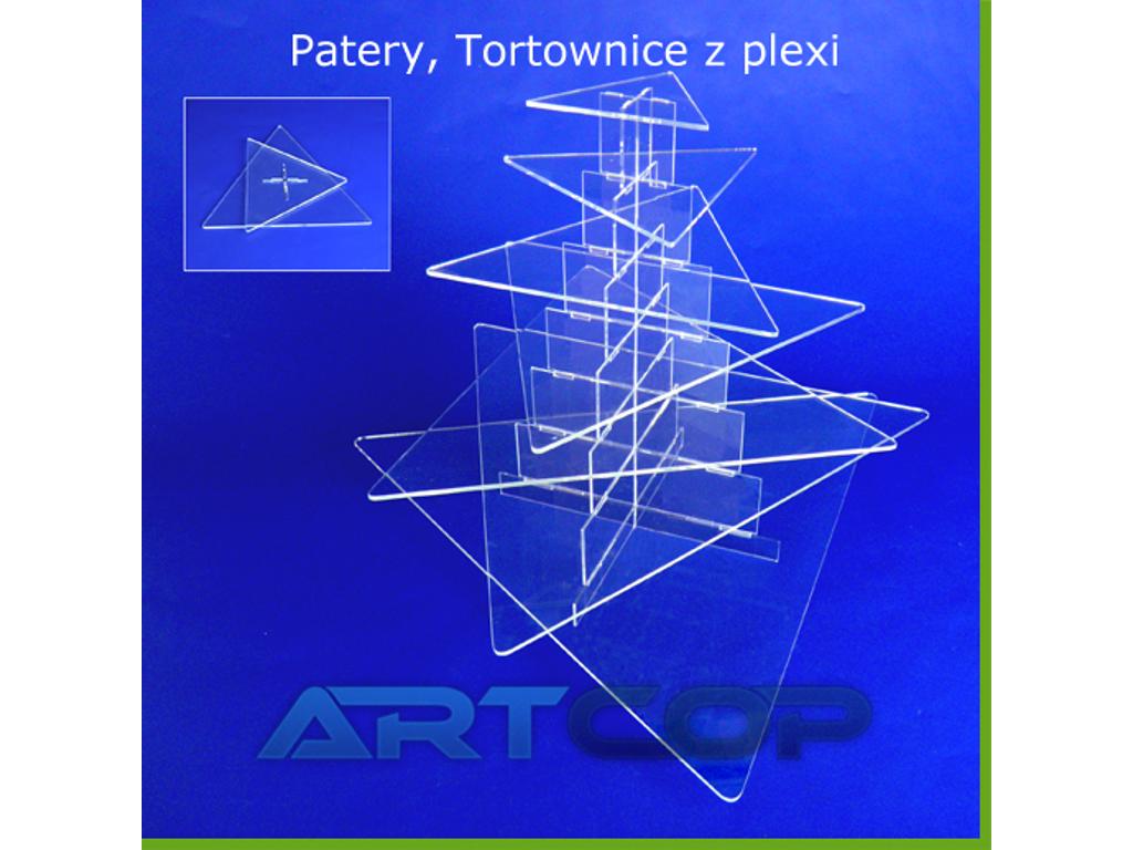 Stojak z plexi na TORT, Tortownica, Patera na muffiny babeczki ciastka, Warszawa, mazowieckie