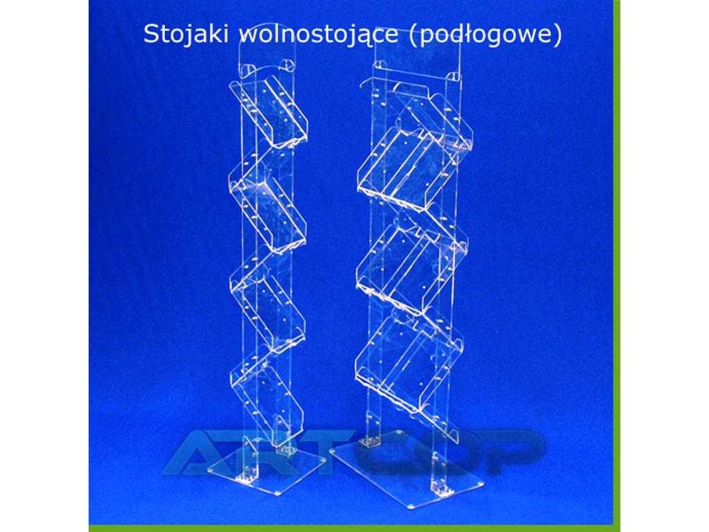 Stojak, Ulotnik podłogowy Zygzak kolporter - Zdjęcie nr 1