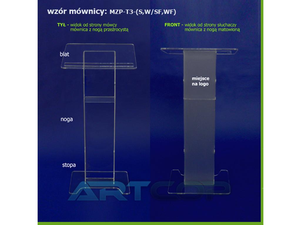 mównica konferencyjna z plexi - Zdjęcie nr 4