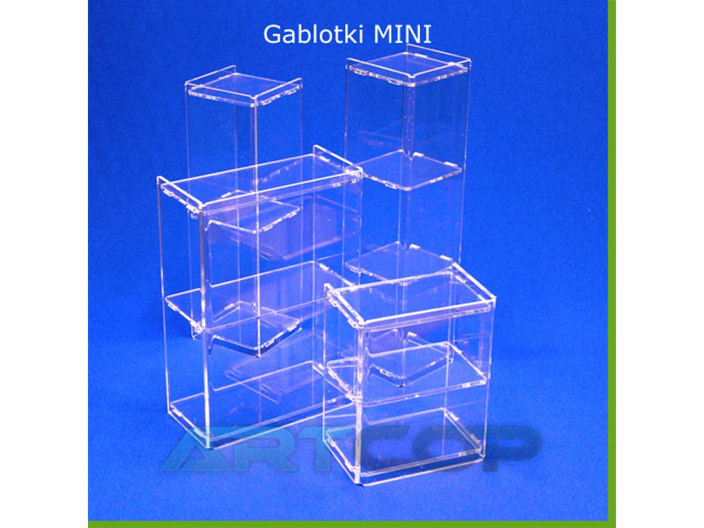 Gablotka mini z plexi bezbarwnej - Zdjęcie nr 2