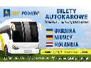 Bilety autokarowe KDF Kluczbork  -  UKRAINA, NIEMCY, HOLANDIA ....
