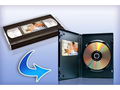 Przegrywanie kaset VHS na DVD - kliknij, aby powiększyć