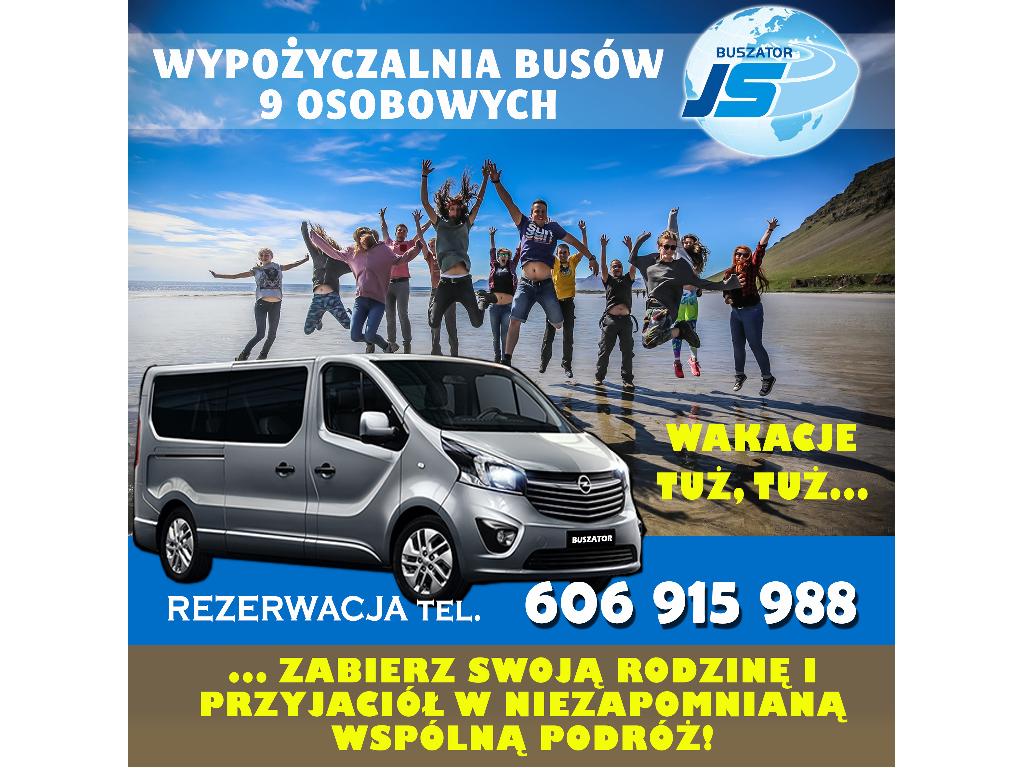 Wypożyczalnia - wynajem busów 9 osobowych, przewóz osób - ZATOR , ZATOR - Rudze, małopolskie