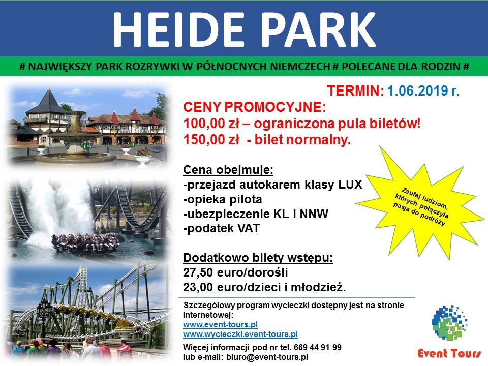 Wycieczka do Heide Parku w dniu 1. 06. 2019 r., woj. zachodniopomorskie