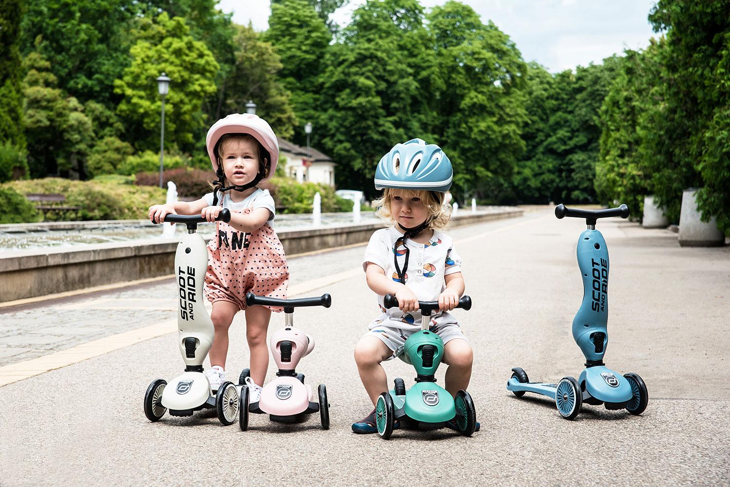 Jeździk i hulajnoga ScootandRide