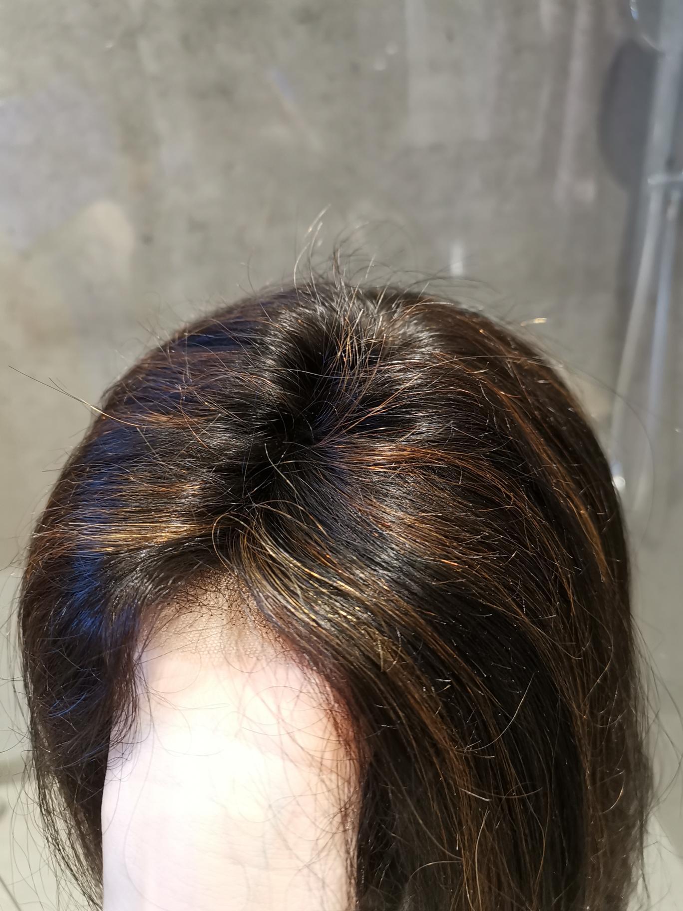Peruka Full Lace z włosów prostych 55 cm