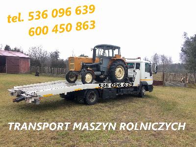 Transport traktorów - kliknij, aby powiększyć