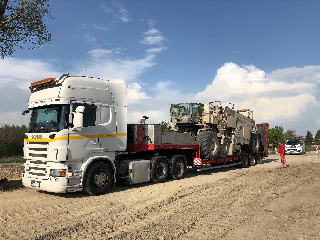 Transport niskopodwoziowy ponadnormatywny niskopodwozie 40t Szczecin, zachodniopomorskie