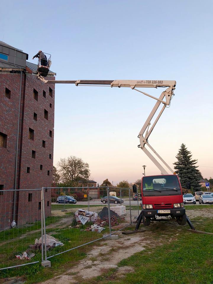 Wynajem podnośnika koszowego do 30m z operatorem, Katowicec, śląskie