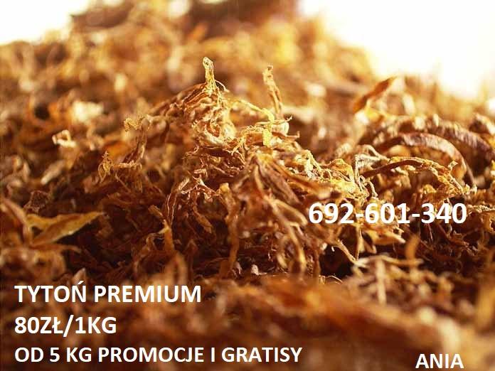 Tytoń Premium  -  1kg / 80zł  -  gratisy promocje dla stałych klientów