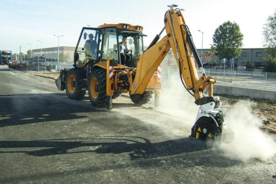 hydrauliczna frezarka do asfaltu i betonu na koparke