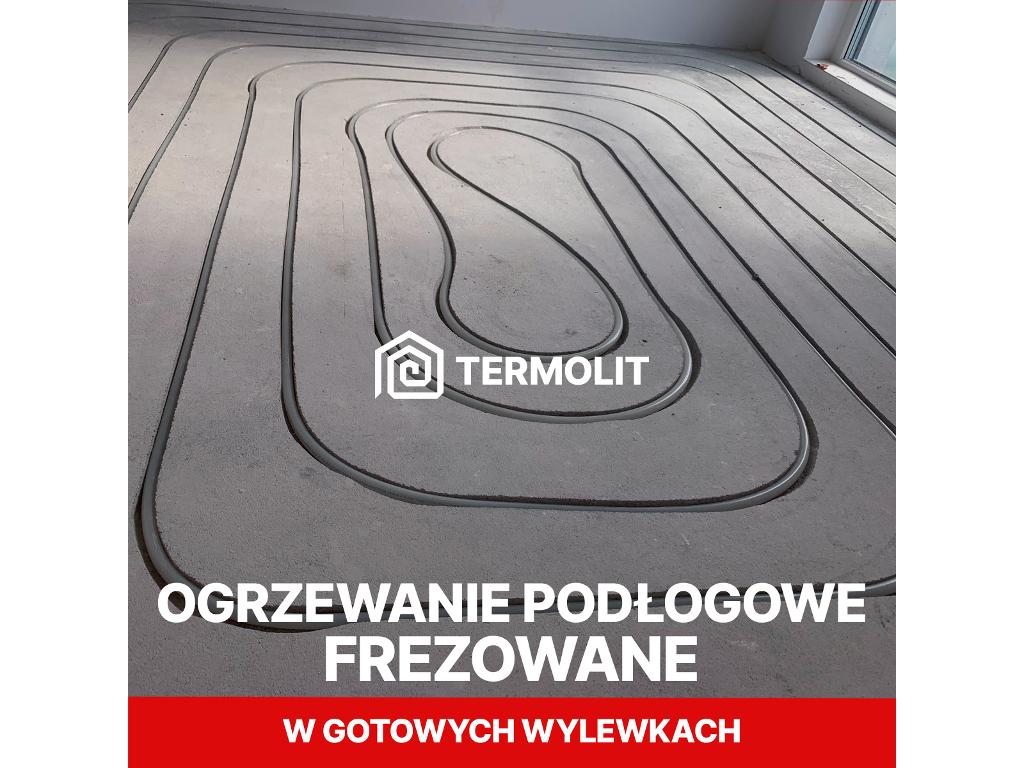 Frezowanie pod ogrzewanie podłogowe frezowane Poznań, wielkopolskie