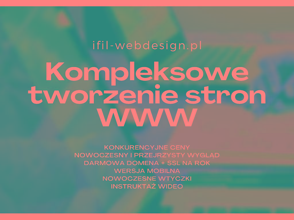 Tworzenie stron internetowych