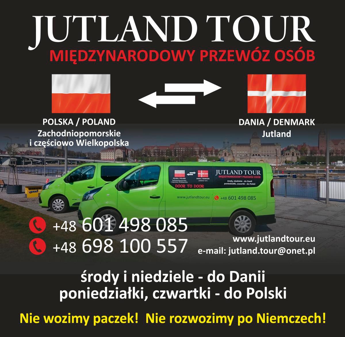 Przewóz osób do i z Danii ( Jutland ), Szczecin, zachodniopomorskie
