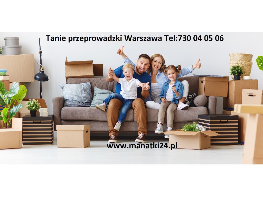 Kompleksowe przeprowadzki z firmą Manatki24, Wołomin, mazowieckie